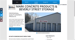 Desktop Screenshot of markconcreteproducts.com